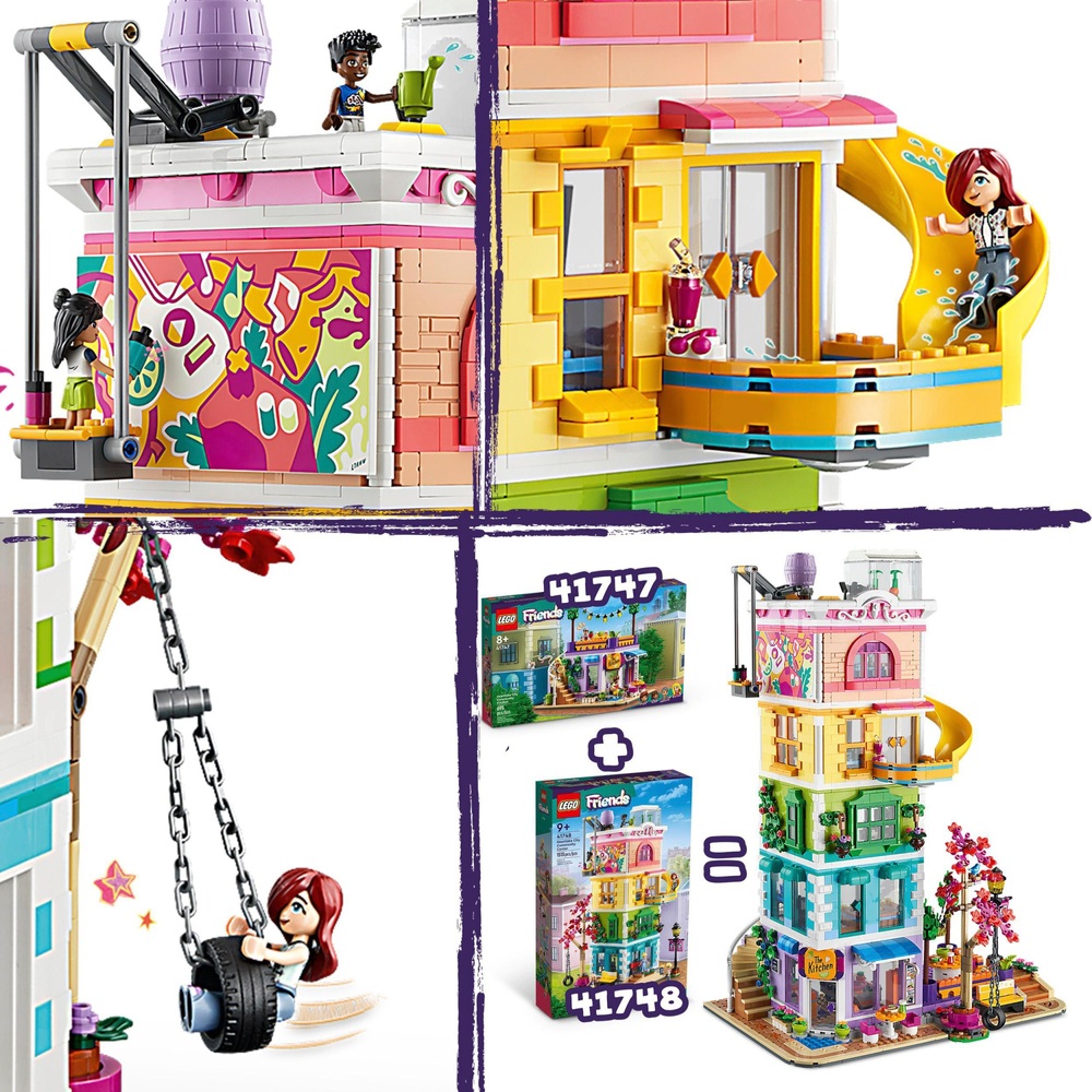 LEGO Friends 41748 Heartlake City Gemeindezentrum Spielset