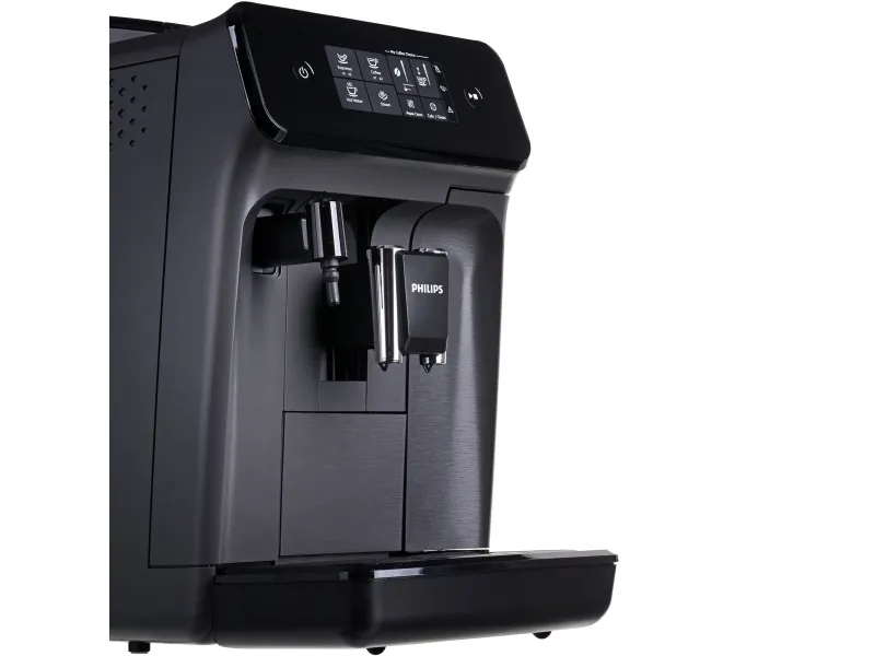 Philips Series 1200 EP1224 - Automatisk kaffemaskine med mælkeskummer - 15 bar - kashmirgrå