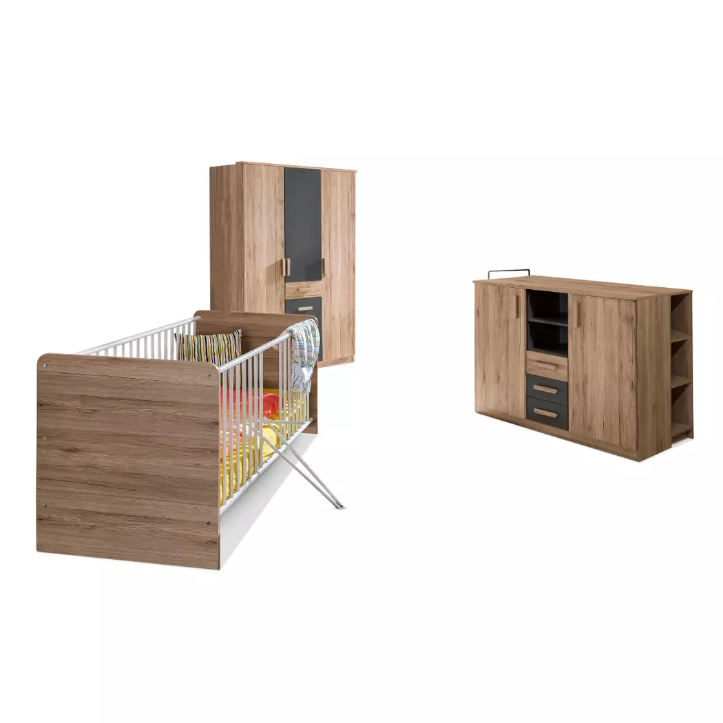 Babyzimmer-Set Cariba 3tlg.