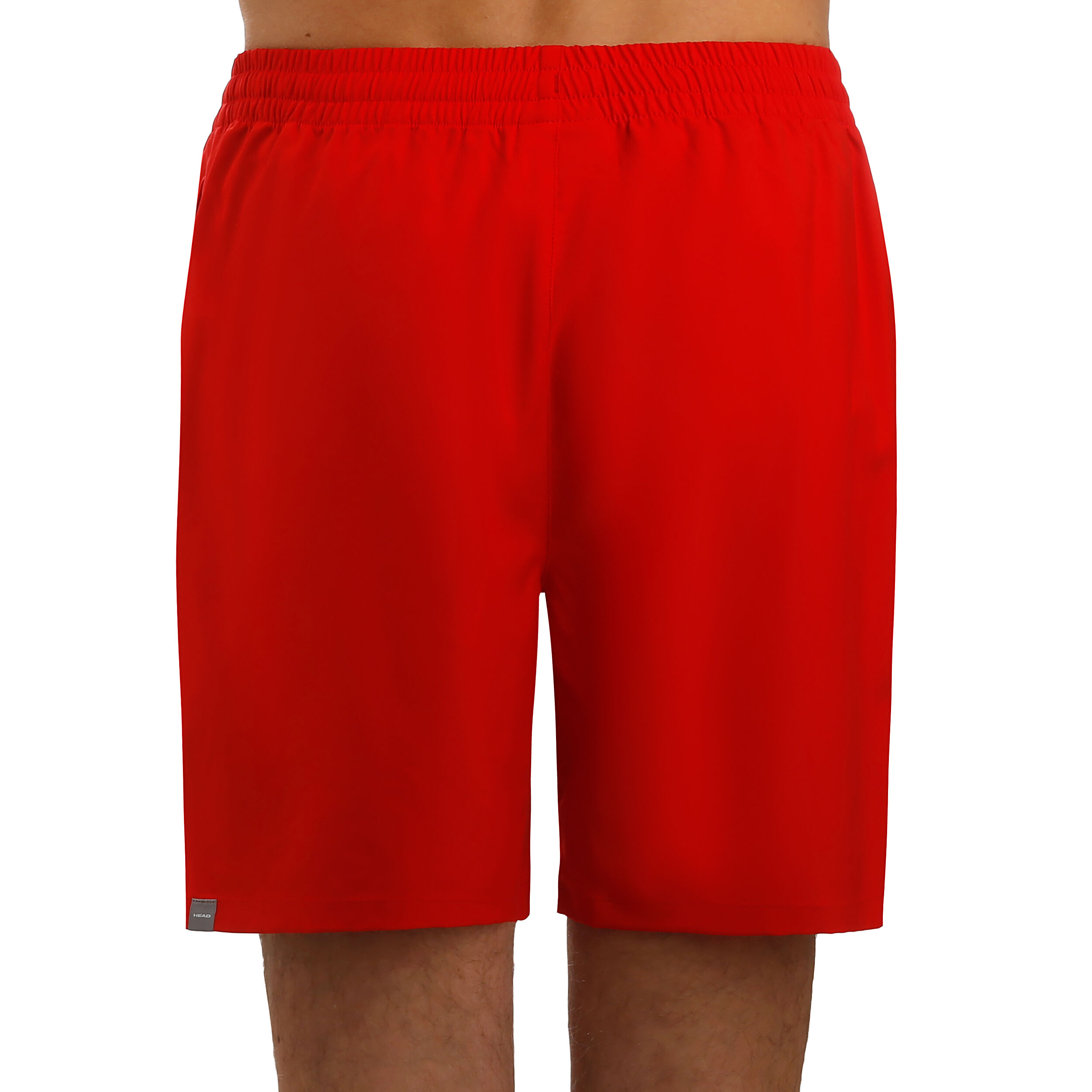 HEAD Club 7in Shorts Hommes - Rouge , Argent