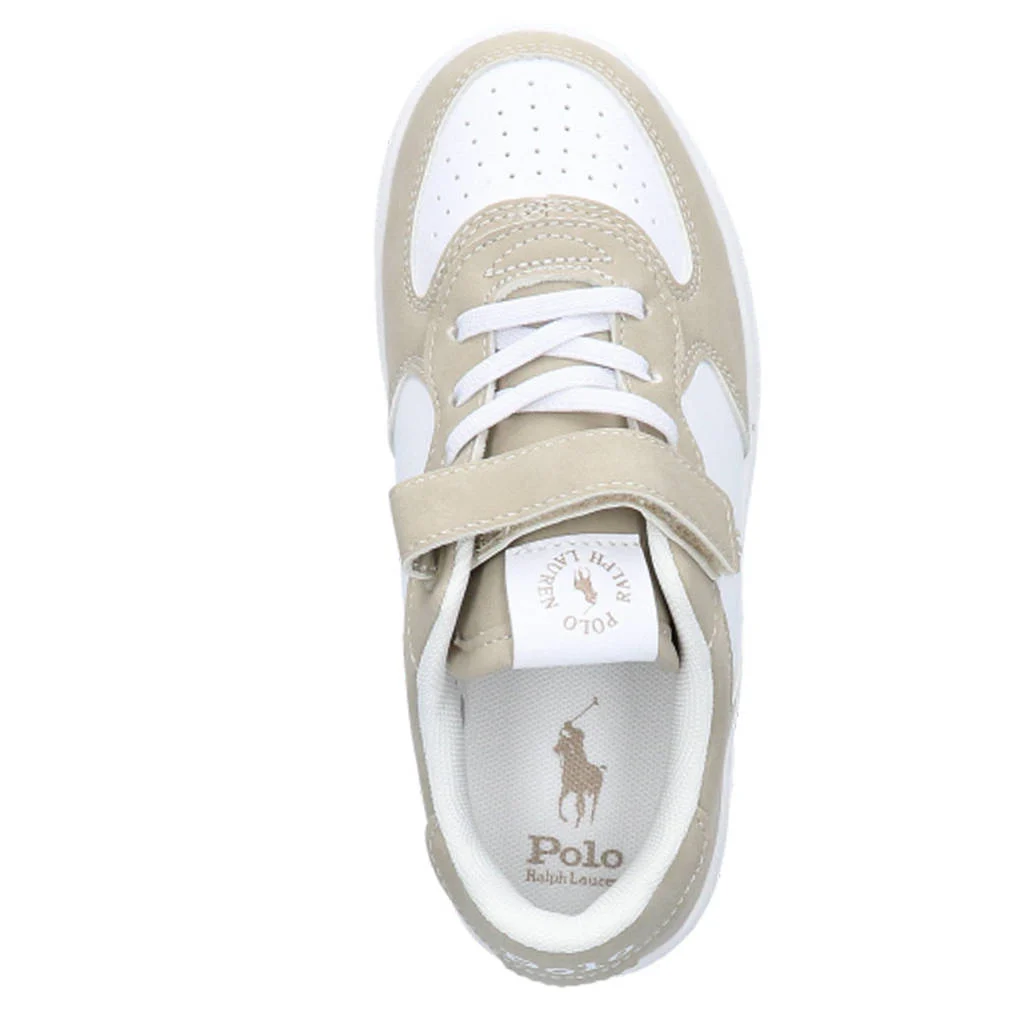 Ralph Lauren sneakers wit/beige