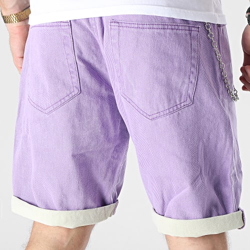 Short Jean K6383 Violet