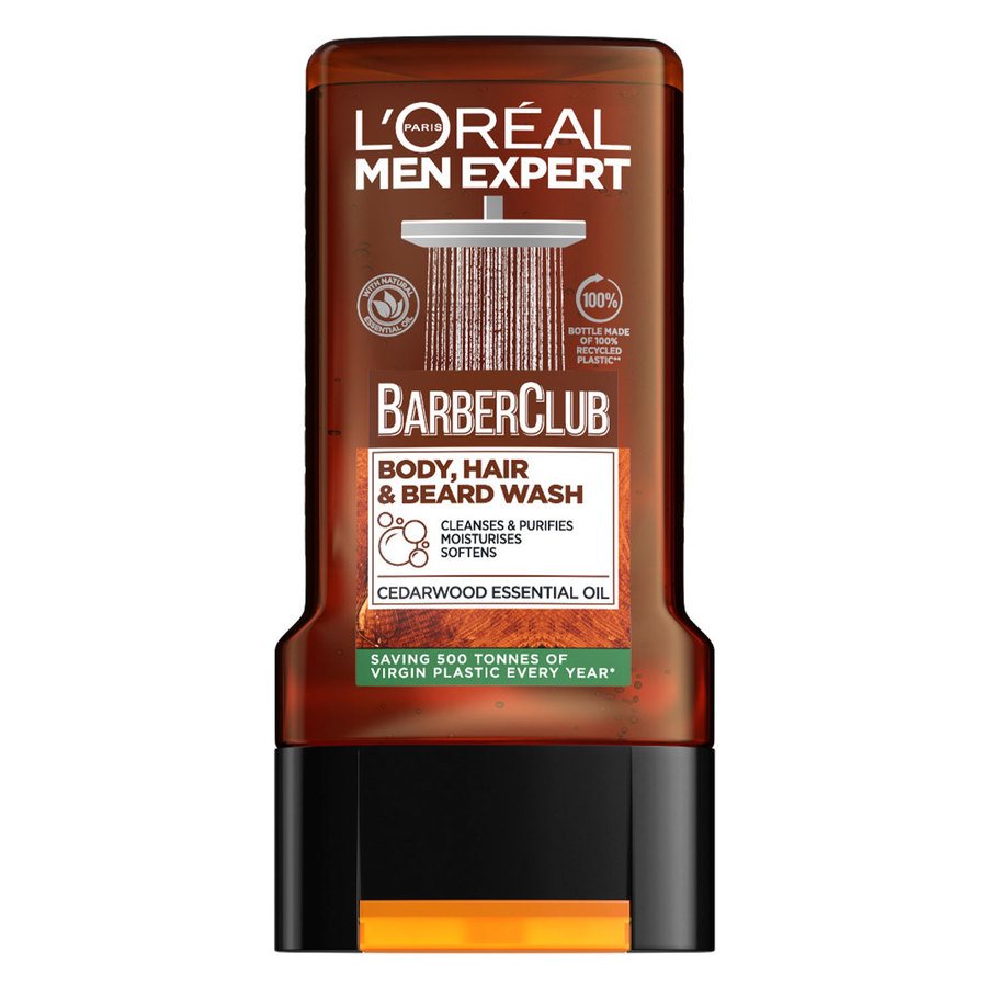 L'Oréal Paris Men Expert Barber Club Body, Hair & Beard Wash 300ml