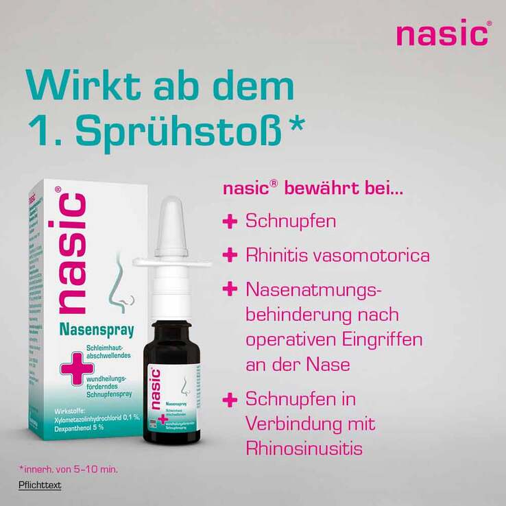 nasic Nasenspray, 15 ml