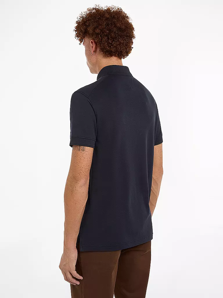 TOMMY HILFIGER Poloshirt Slim Fit blau