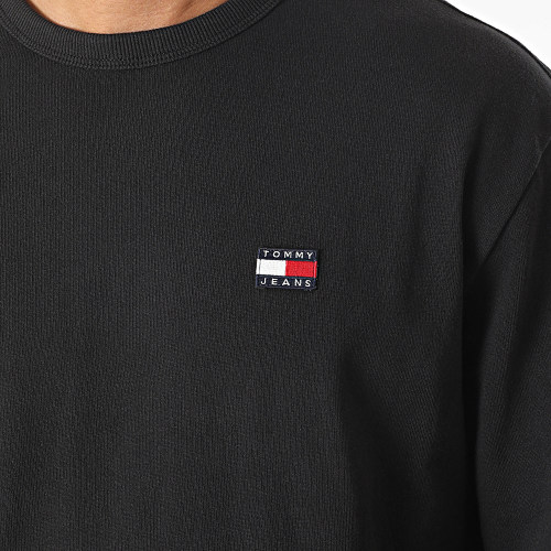 Tee Shirt Manches Longues Classic XS Badge 7816 Noir