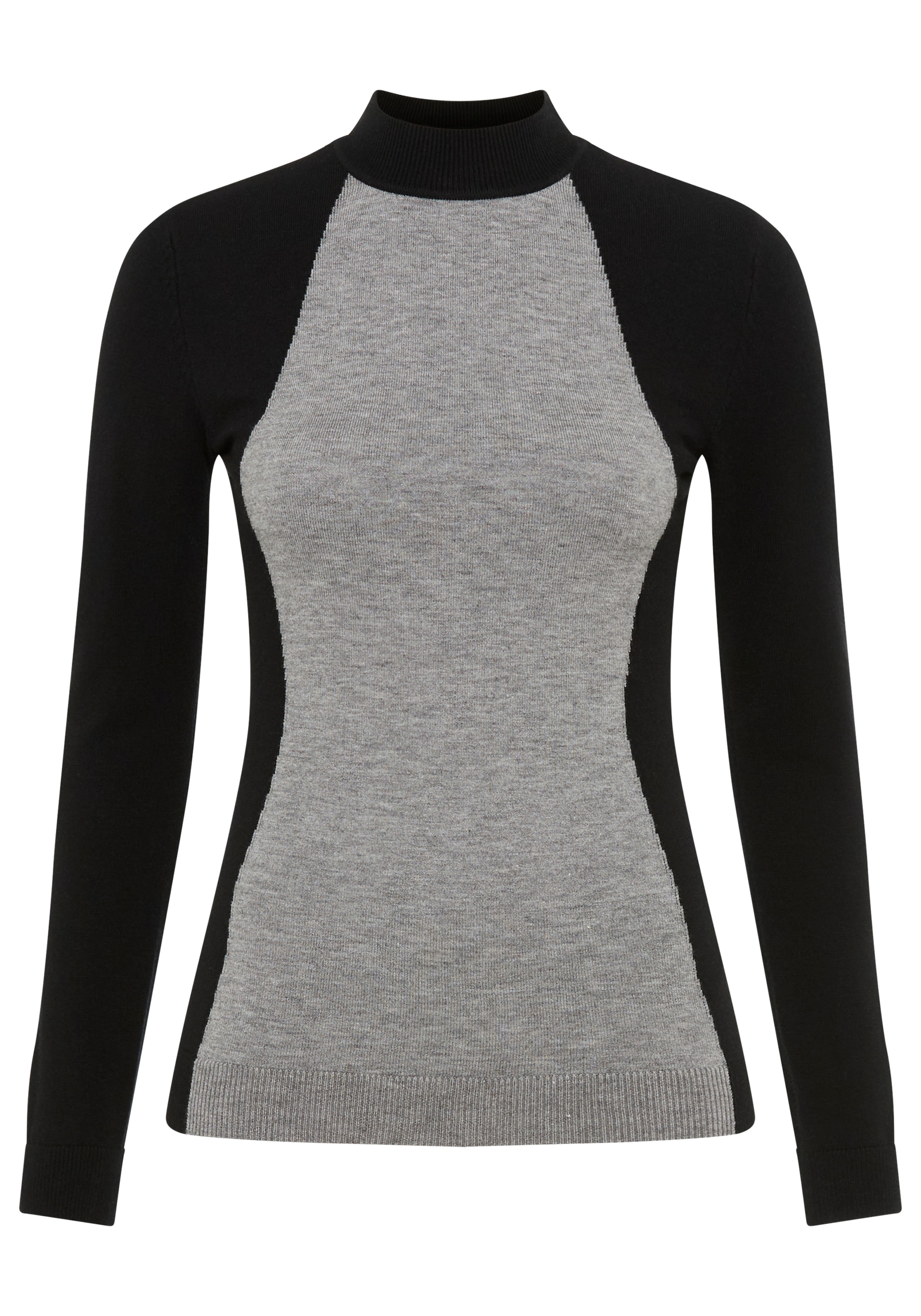 Bruno Banani Rollkragenpullover , figurschmeichelndes Colorblocking - NEUE KOLLEKTION