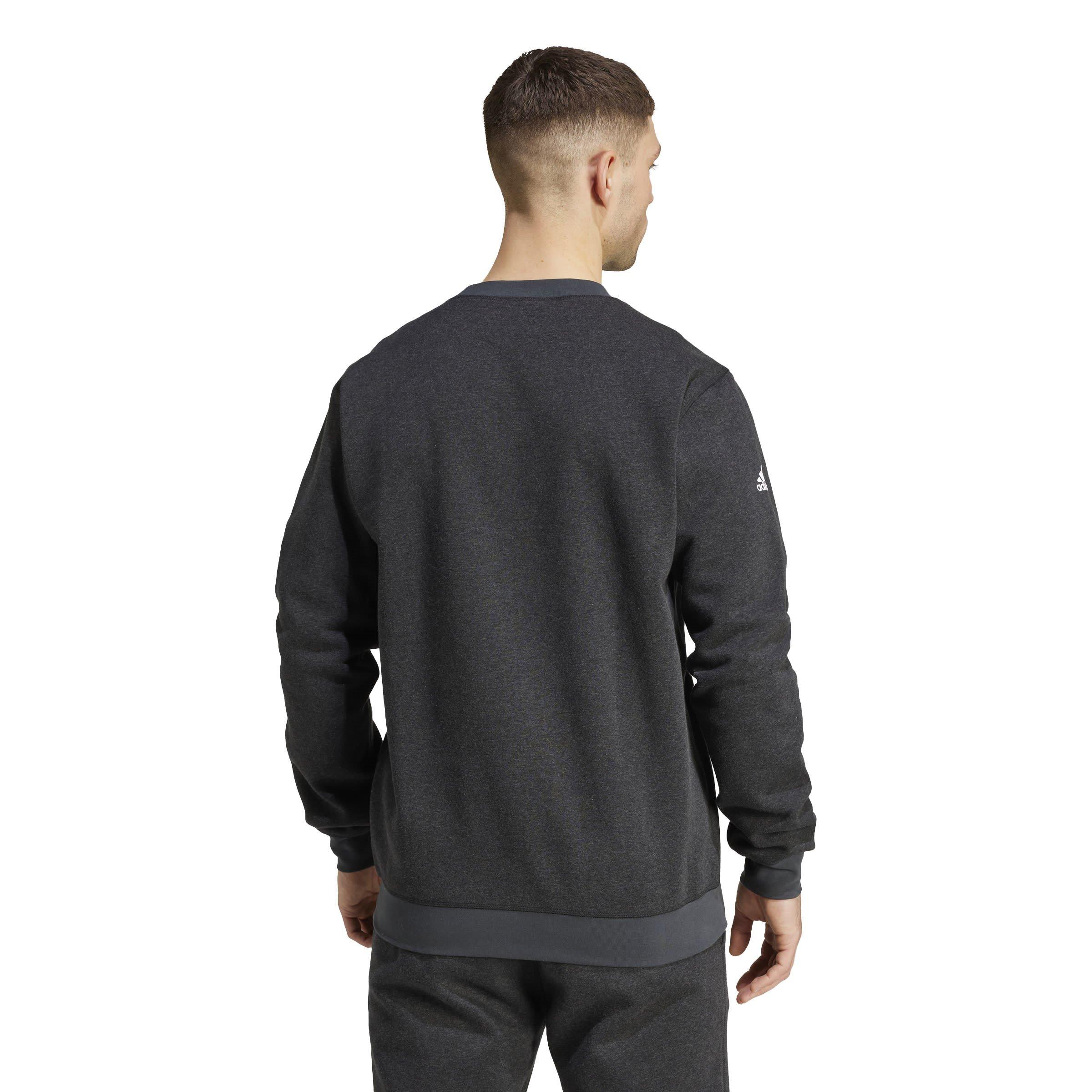 adidas All Blacks Melange Sweatshirt Mens