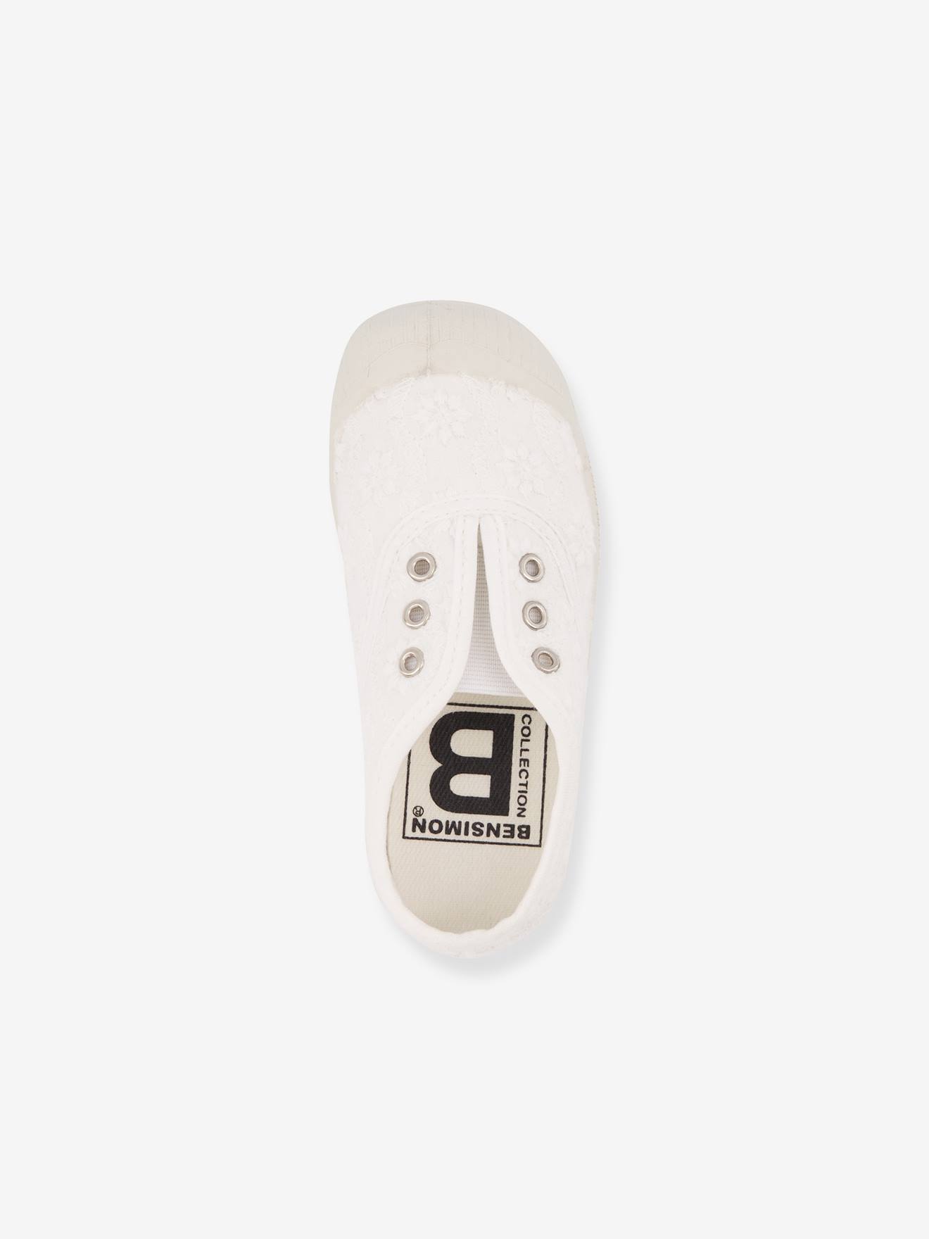 Sapatos infantis BENSIMON® Elly em algodão cru