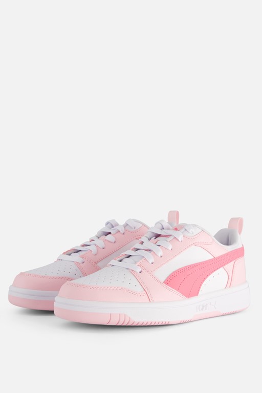 Puma Rebound v6 Sneakers roze Imitatieleer