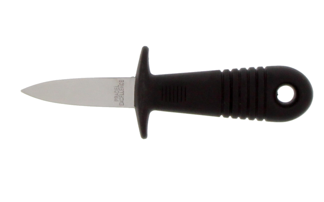 COUTEAU A HUITRE LANCETTE MANCHE POLYPROPYLENE