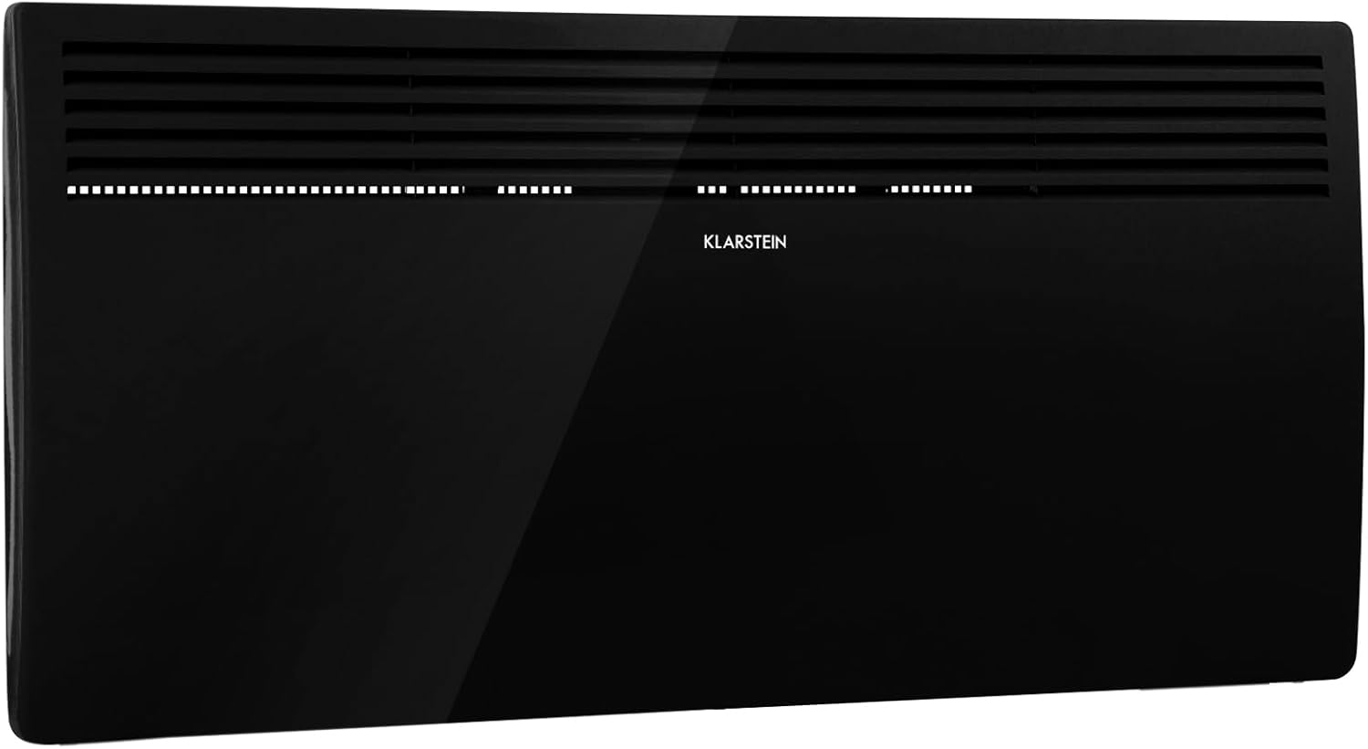 Klarstein Elektroheizung, Konvektor-Heizung Freistehend oder Wandmontage, Energiesparend, Erkennung Offener Fenster, Heizkörper Elektrisch mit Thermostat, 2000 W