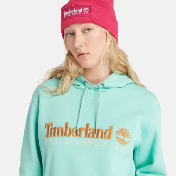 Moletom com capuz Timberland 50º Aniversário na cor verde-azulada