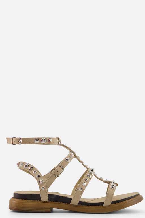 Linea Zeta Sandalen beige Suede