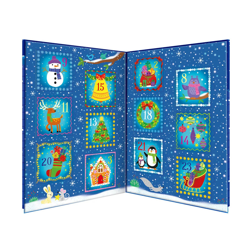 Calendrier de l'Avent Une histoire par jour avec 24 livres
