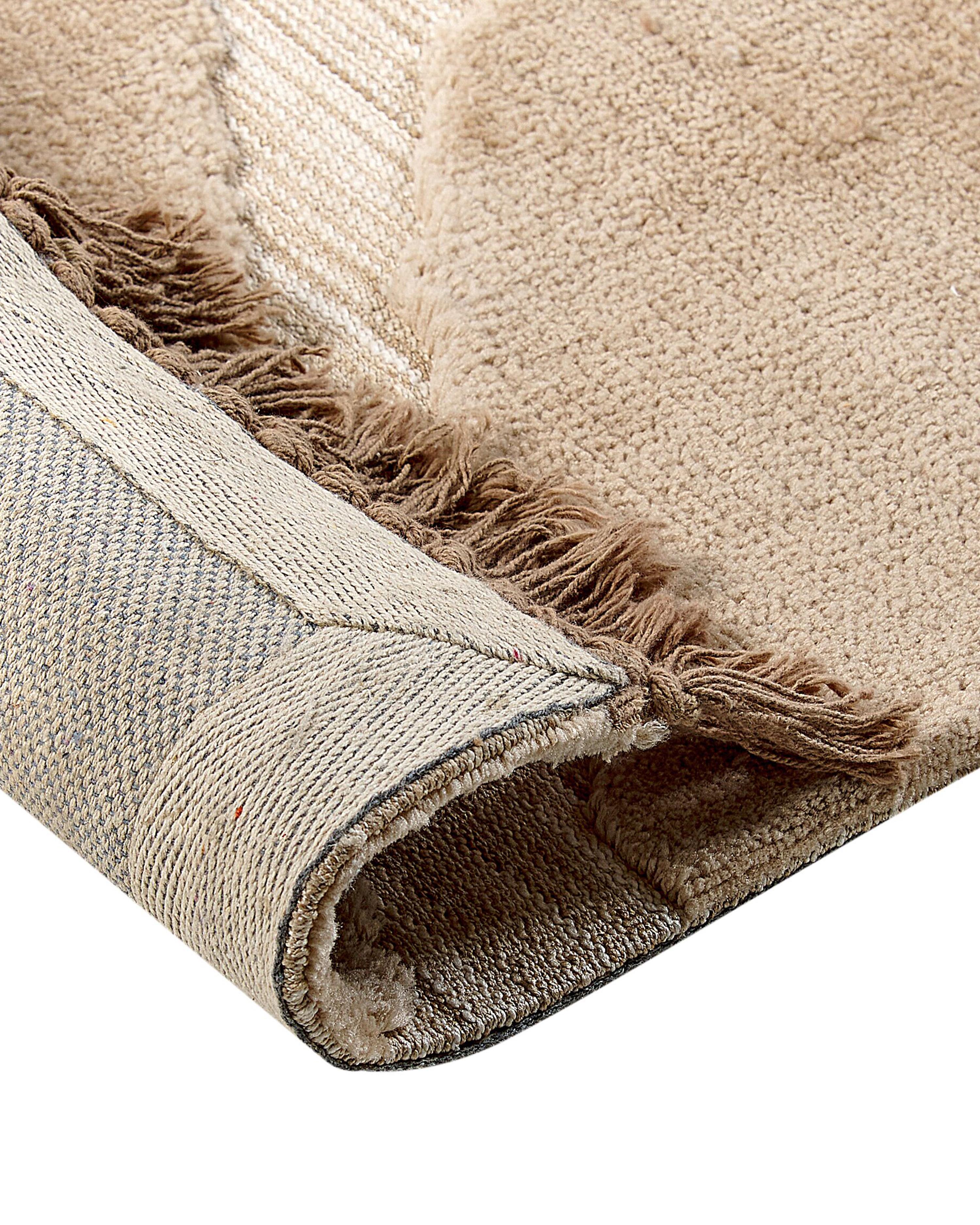 Vloerkleed SAZOO Beige 160 x 230 cm