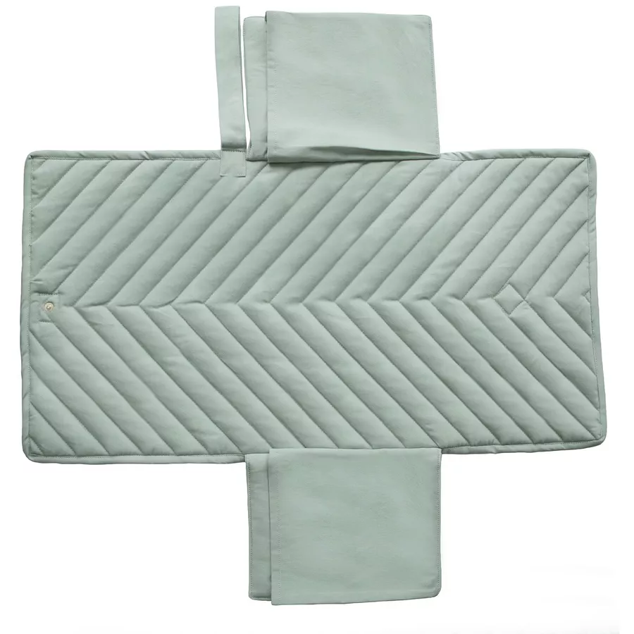 mushie Wickelunterlage faltbar Roman Green