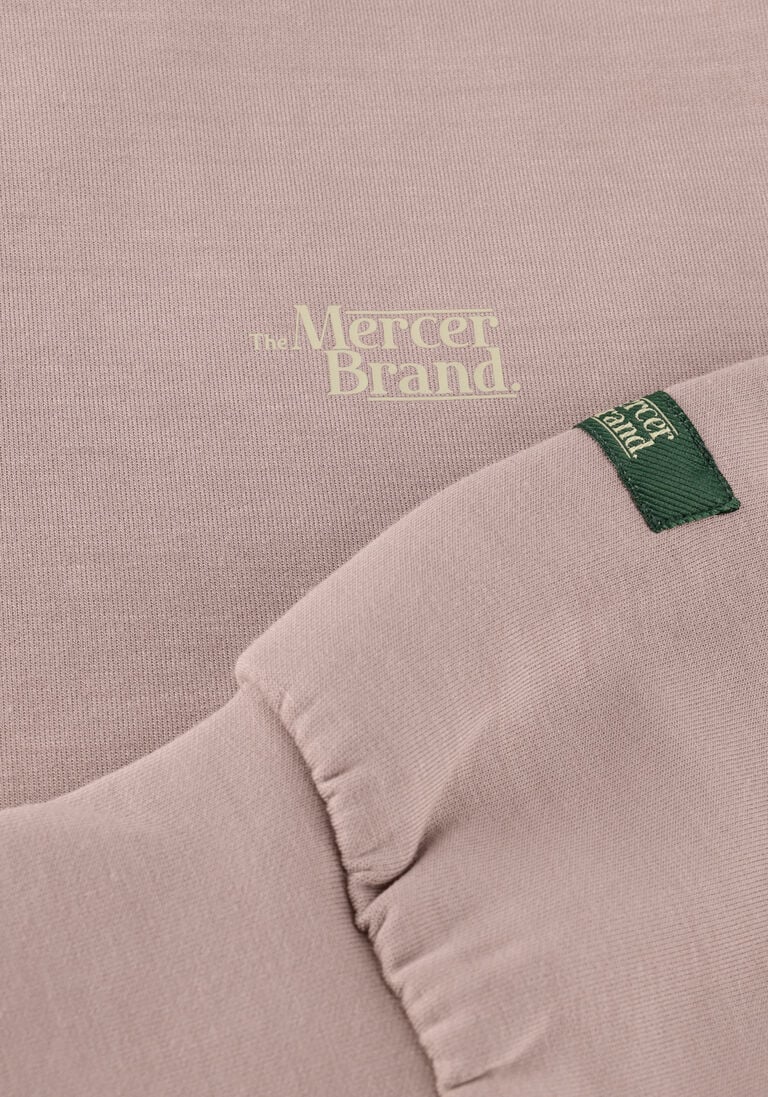 taupe mercer amsterdam sweater the mercer scuba crewneck w