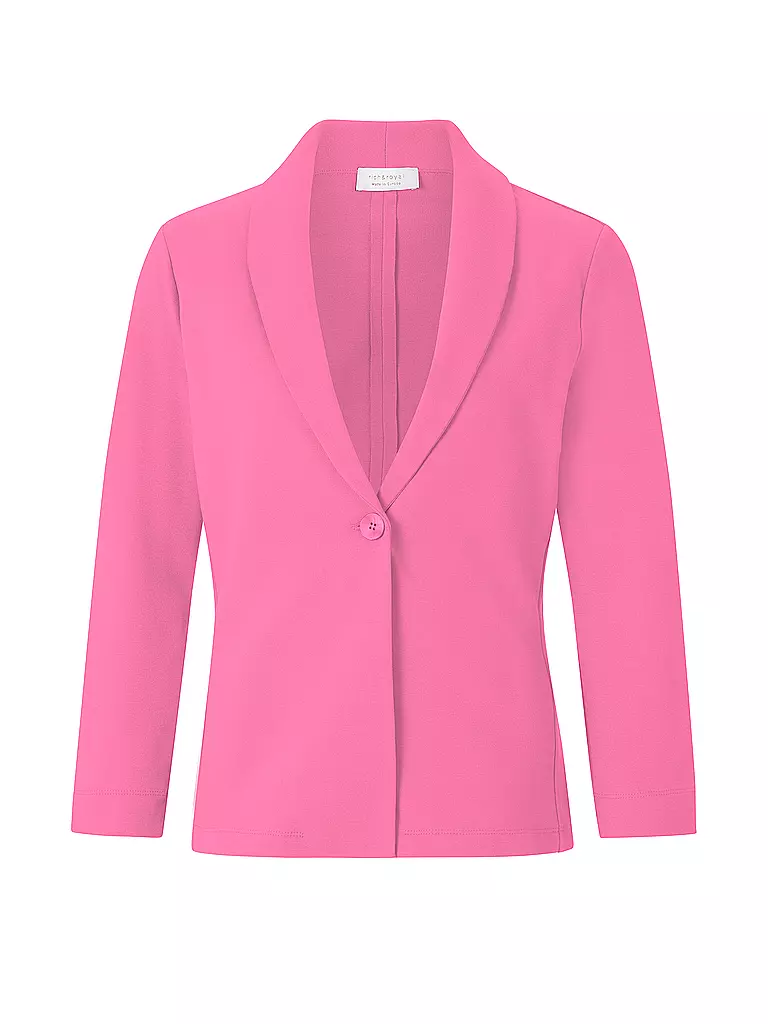 RICH & ROYAL Jerseyblazer pink