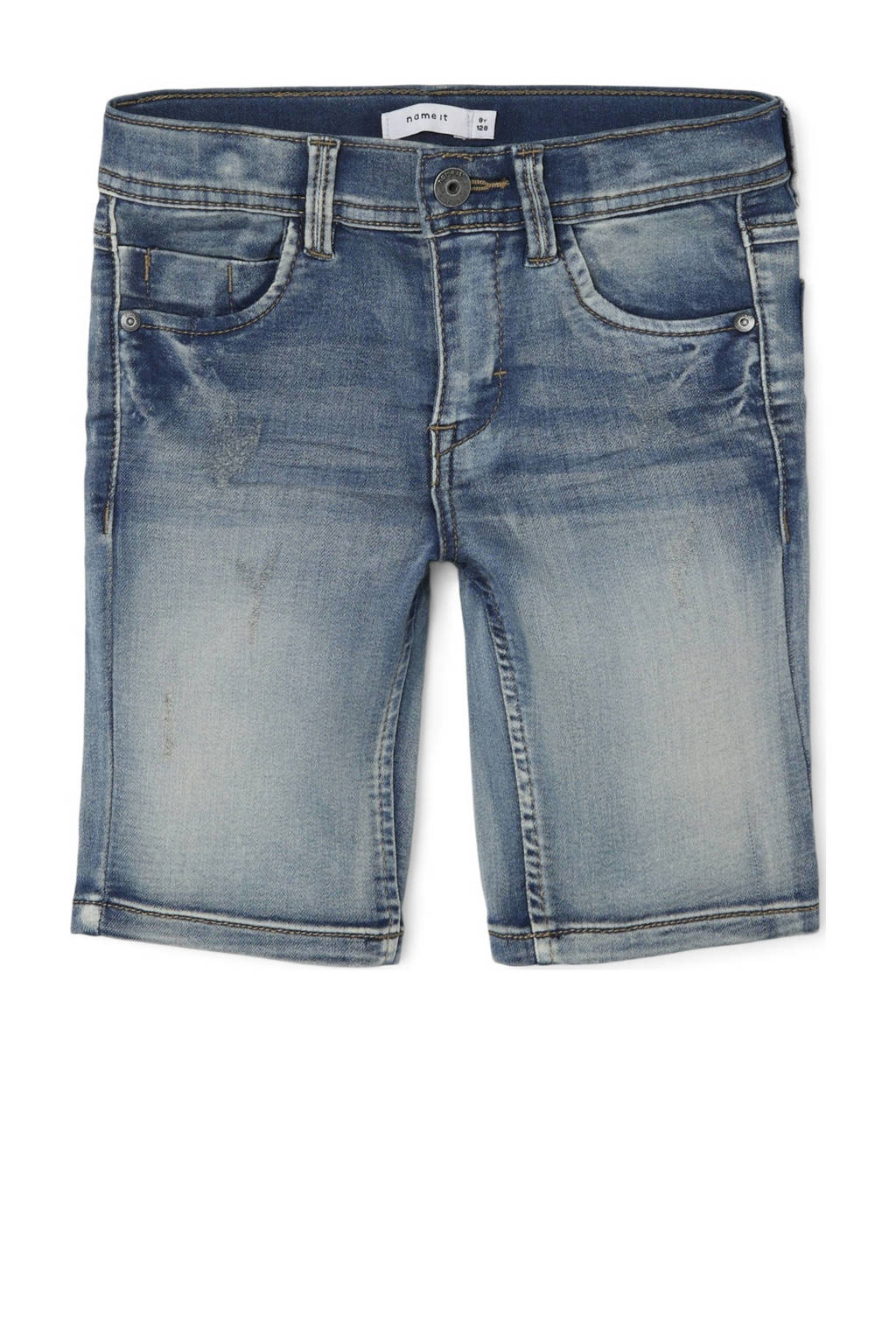 NAME IT slim fit jeans bermuda NKMTHEO stonewashed