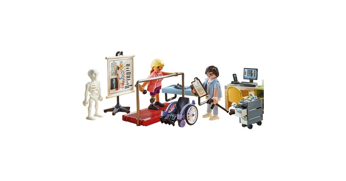 PLAYMOBILAction Heroes - Orthopedie Constructiespeelgoed  (71617)