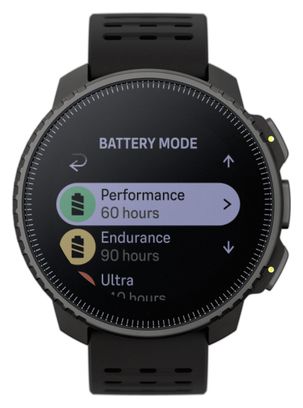 Montre GPS Suunto Vertical Steel Solar All Black - Noir