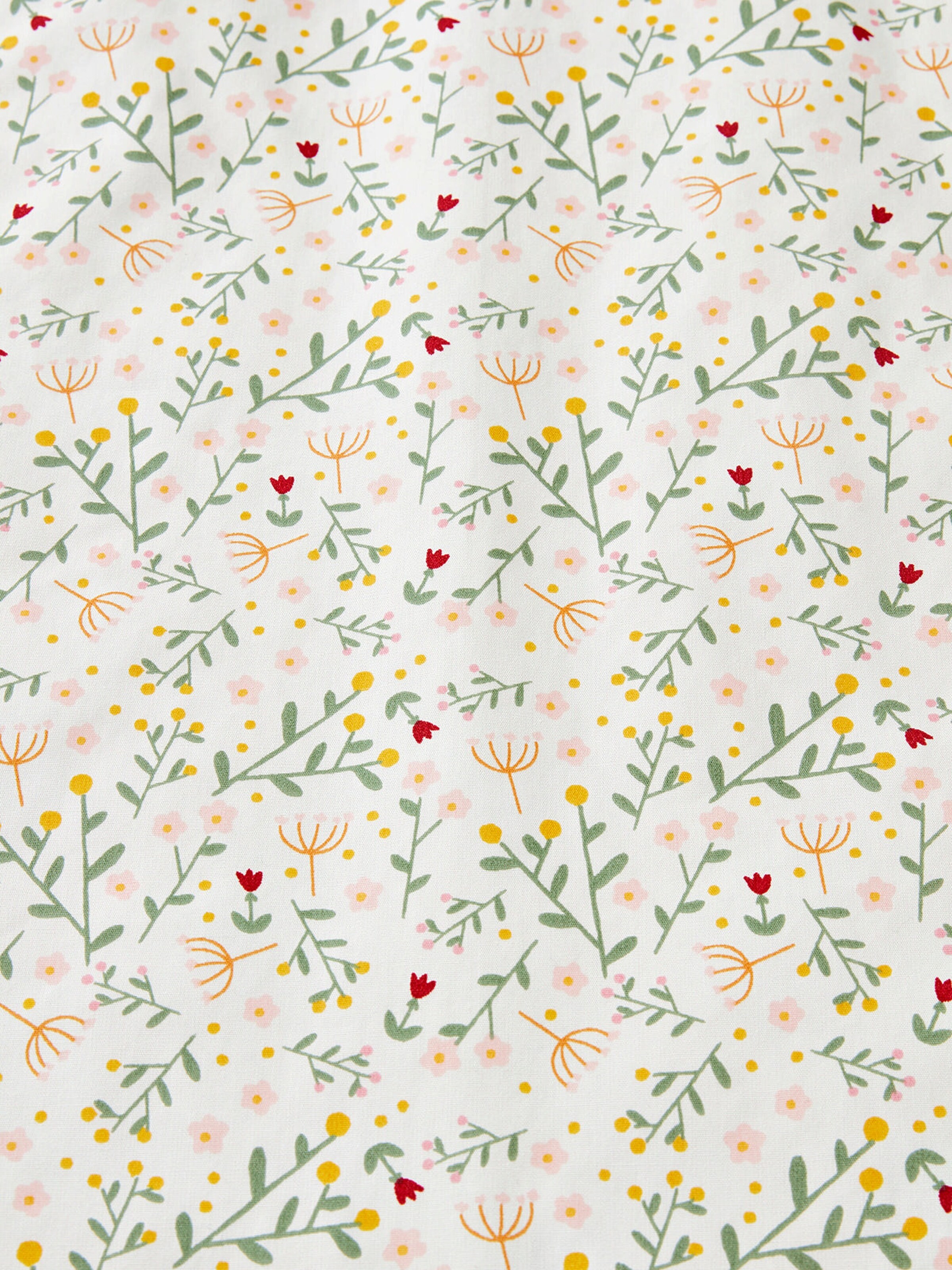 Vertbaudet Baby Winterschlafsack BLUMENZAUBER, Ärmel abnehmbar grün