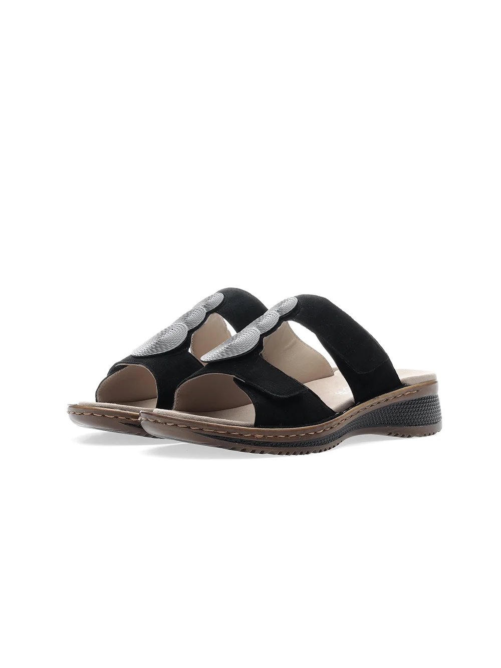 Pantolette Hawaii schwarz