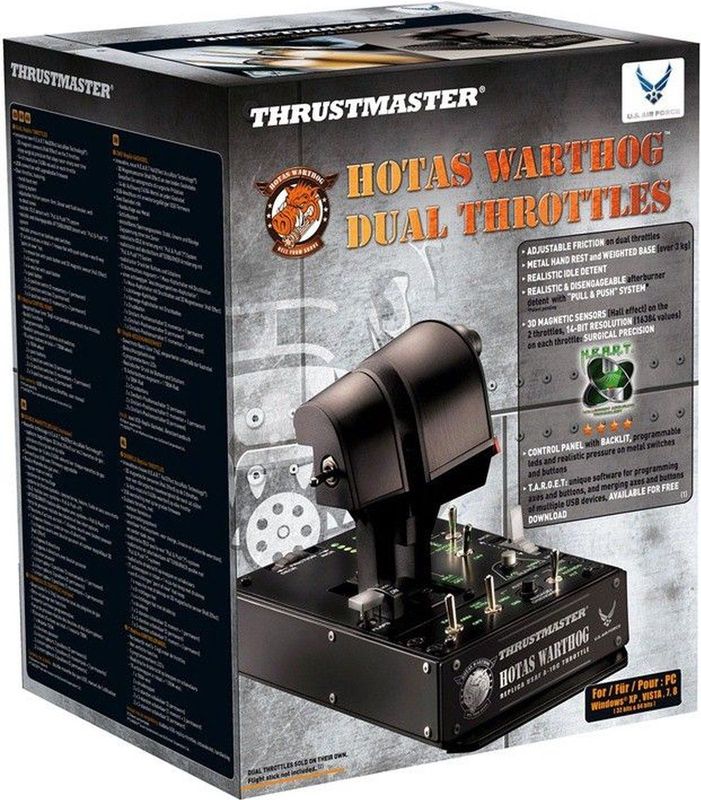 Thrustmaster - Hotas Warthog - Controller - Zwart