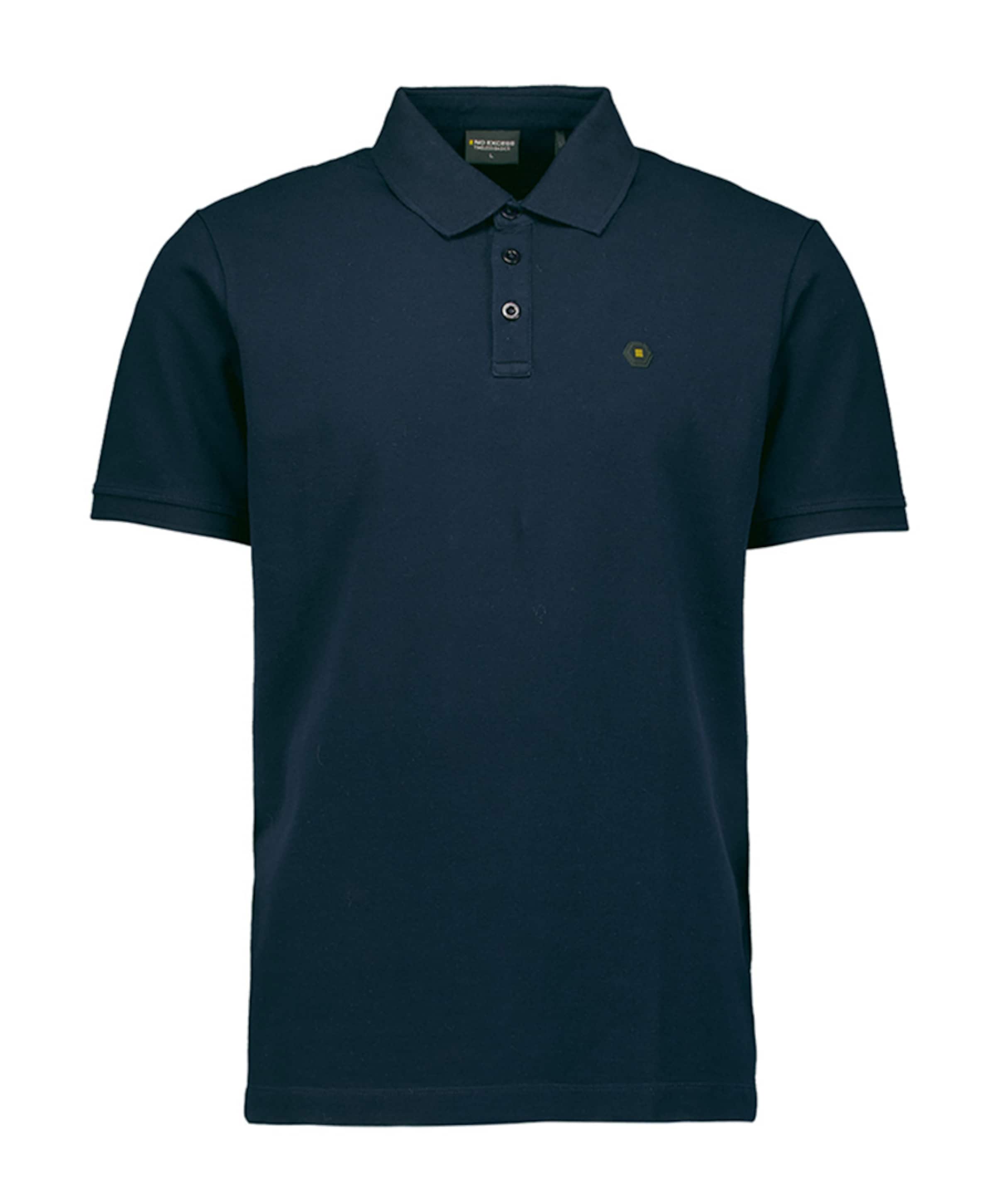 No Excess Heren polo blauw