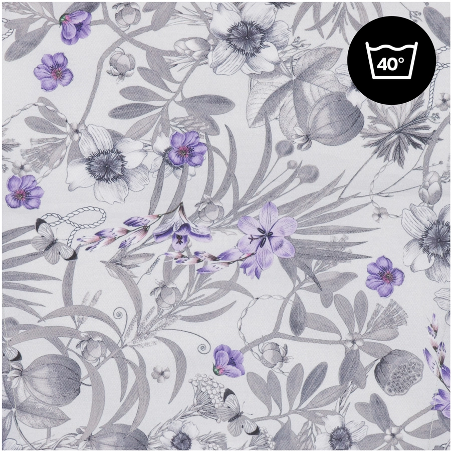 hauck Sonnensegel Floral Grey