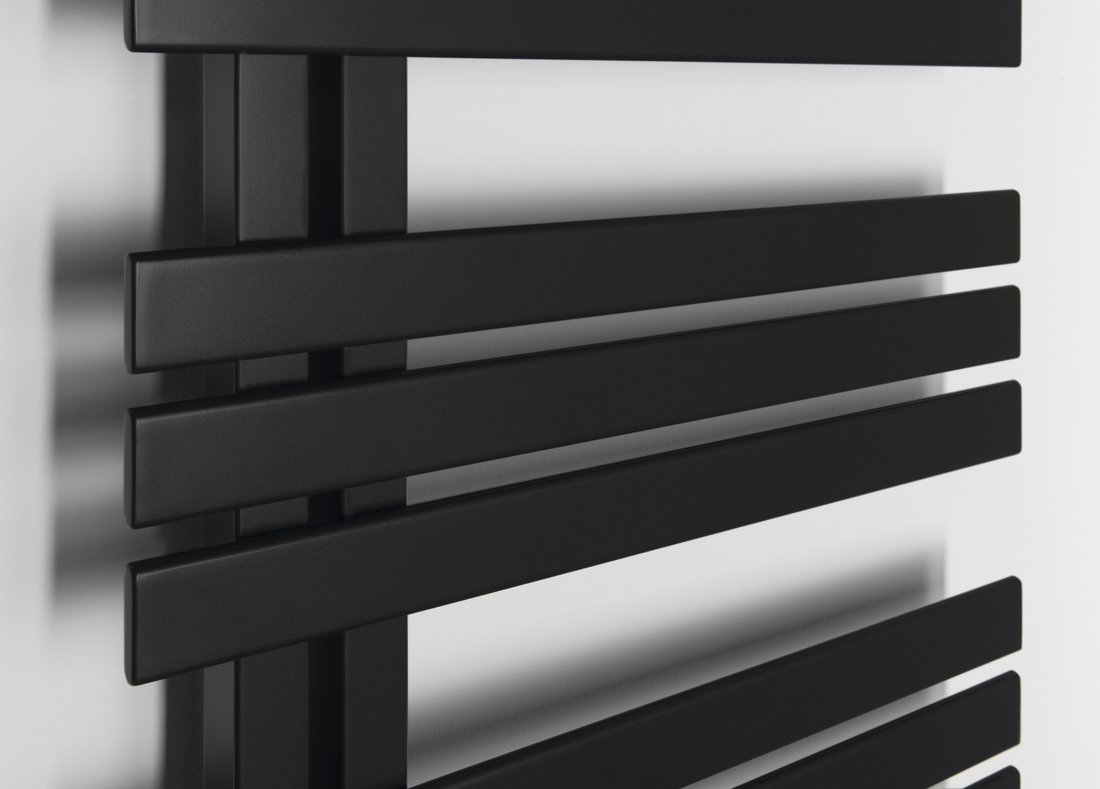 Sapho Silvana radiator mat zwart 60x150cm 771W