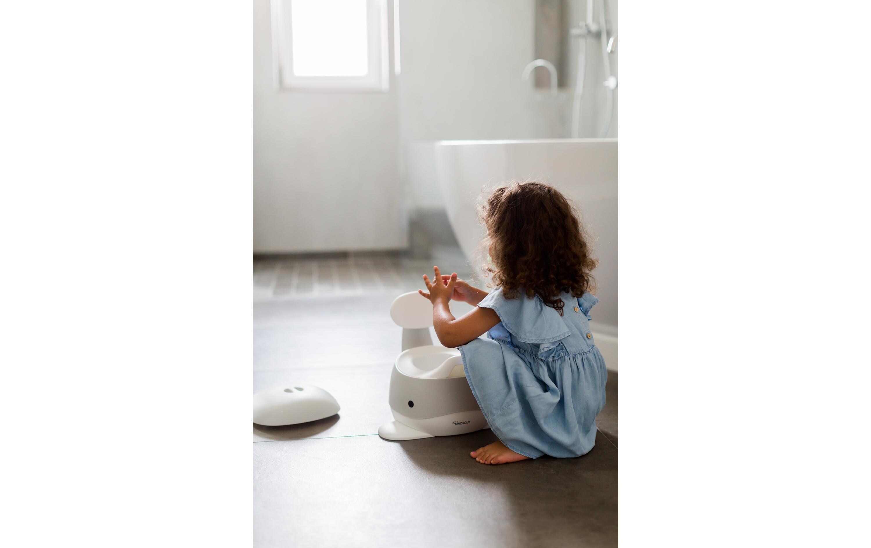Töpfchen Potty HellgrauMit Kindertöpfchen Potty die Welt ohne Windeln entdecken
