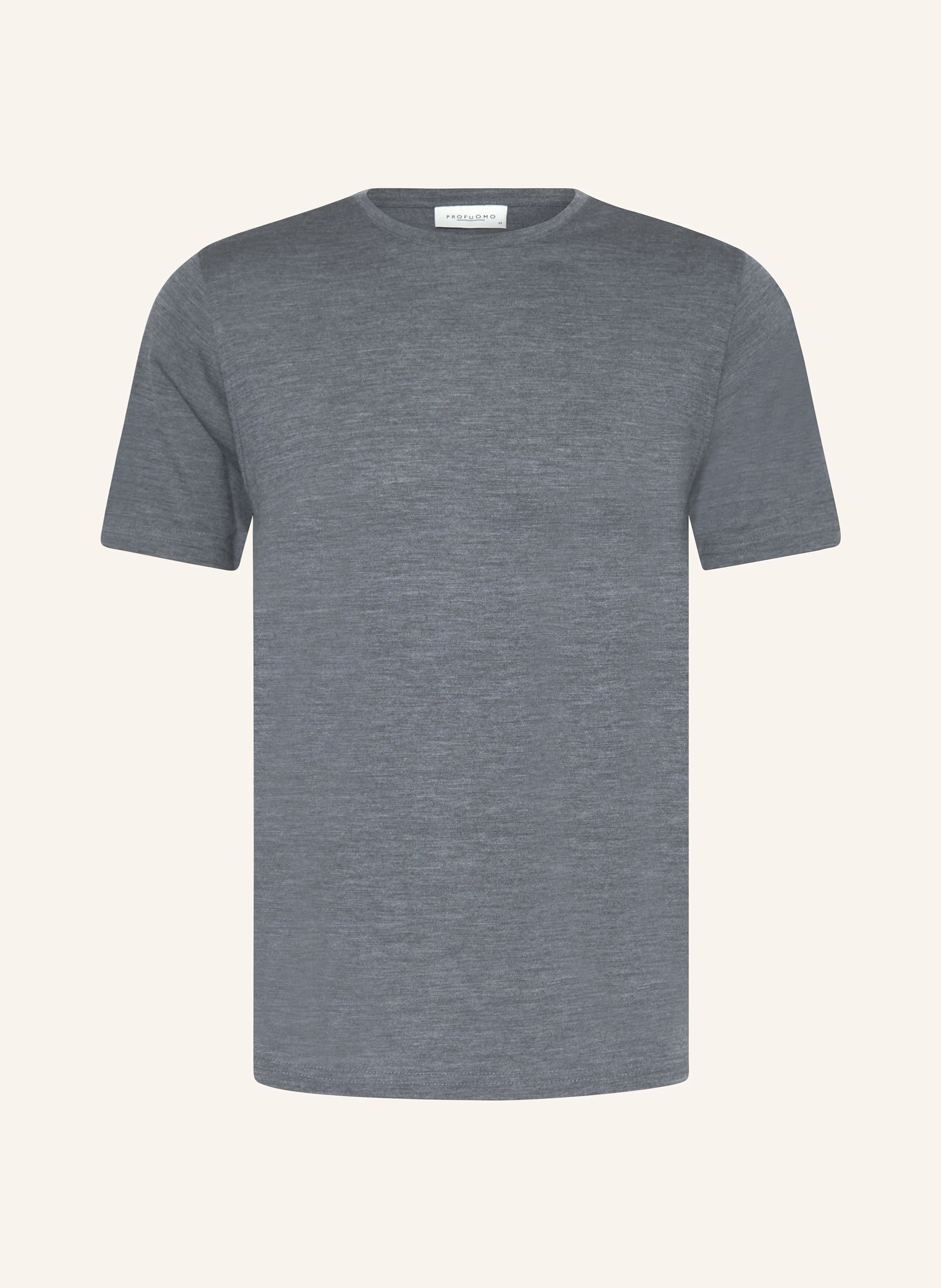 PROFUOMO T-Shirt aus Merinowolle