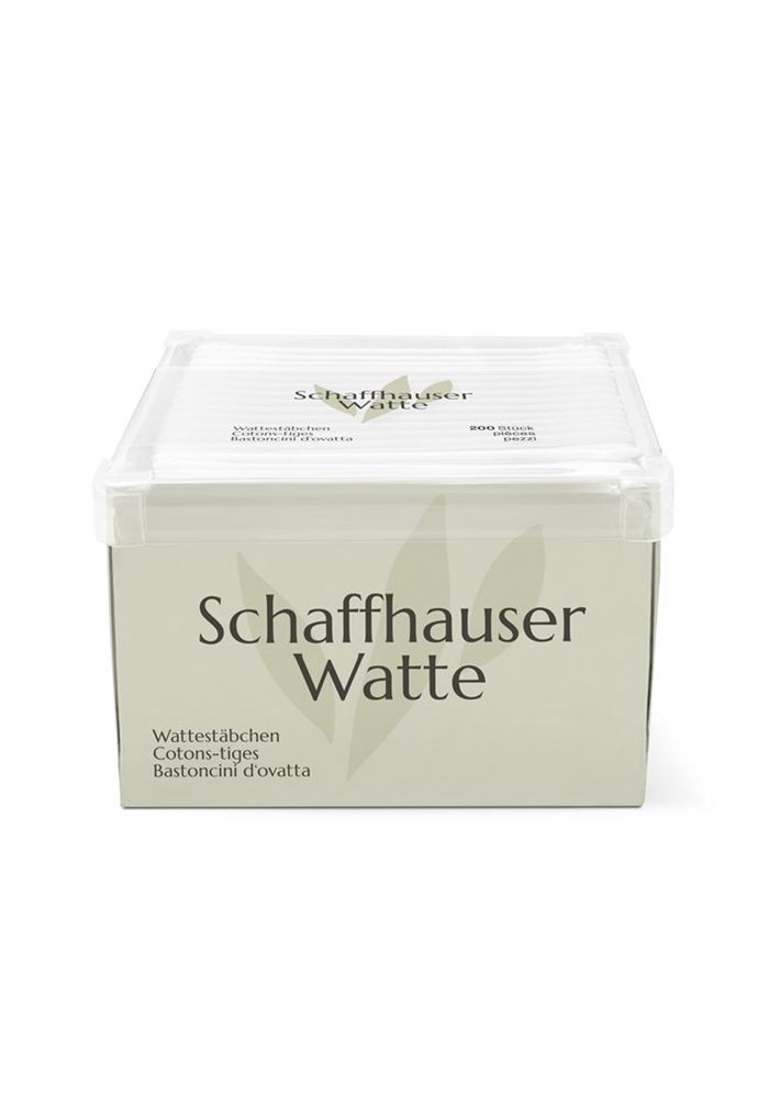 SCHAFFHAUSER Wattestäbchen Hygienic 200 Stk