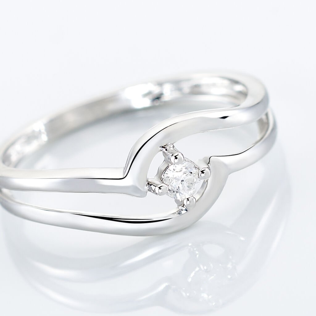 Bague Onenn Or Blanc Diamant