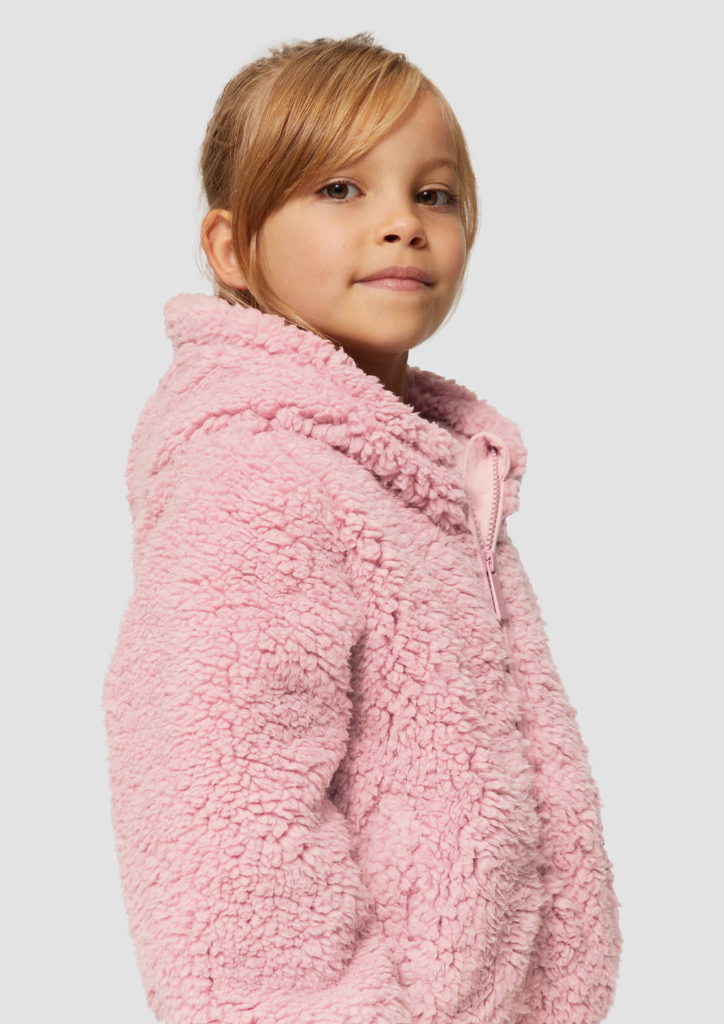 s.Oliver teddy tussenjas roze