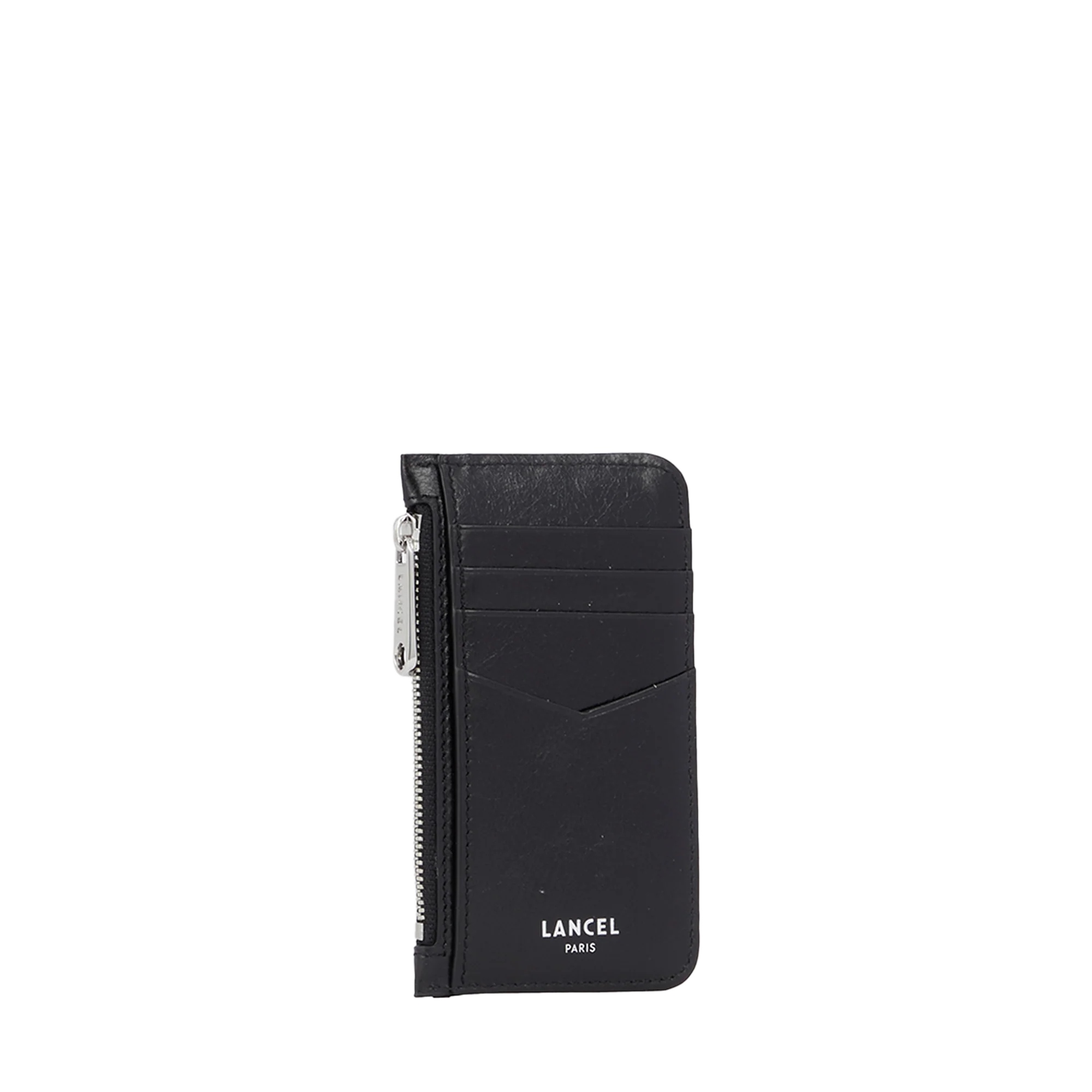 Porte-cartes zippé Midi-Minuit de Lancel-Noir