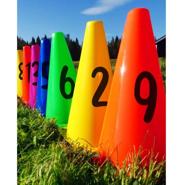 SportMe Tallkegler 23 cm - Sett 1-10