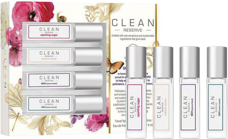 Clean Clean Reserve 4-Pack Rollerball Layering Set 4x5 ml