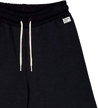 Olsen Kids x Stadt Green Jogginghosen - Ausgestellt - Schwarz