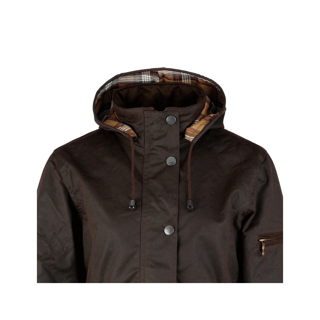 ROMNEYS Wachsjacke New Ashdown braun M - INT