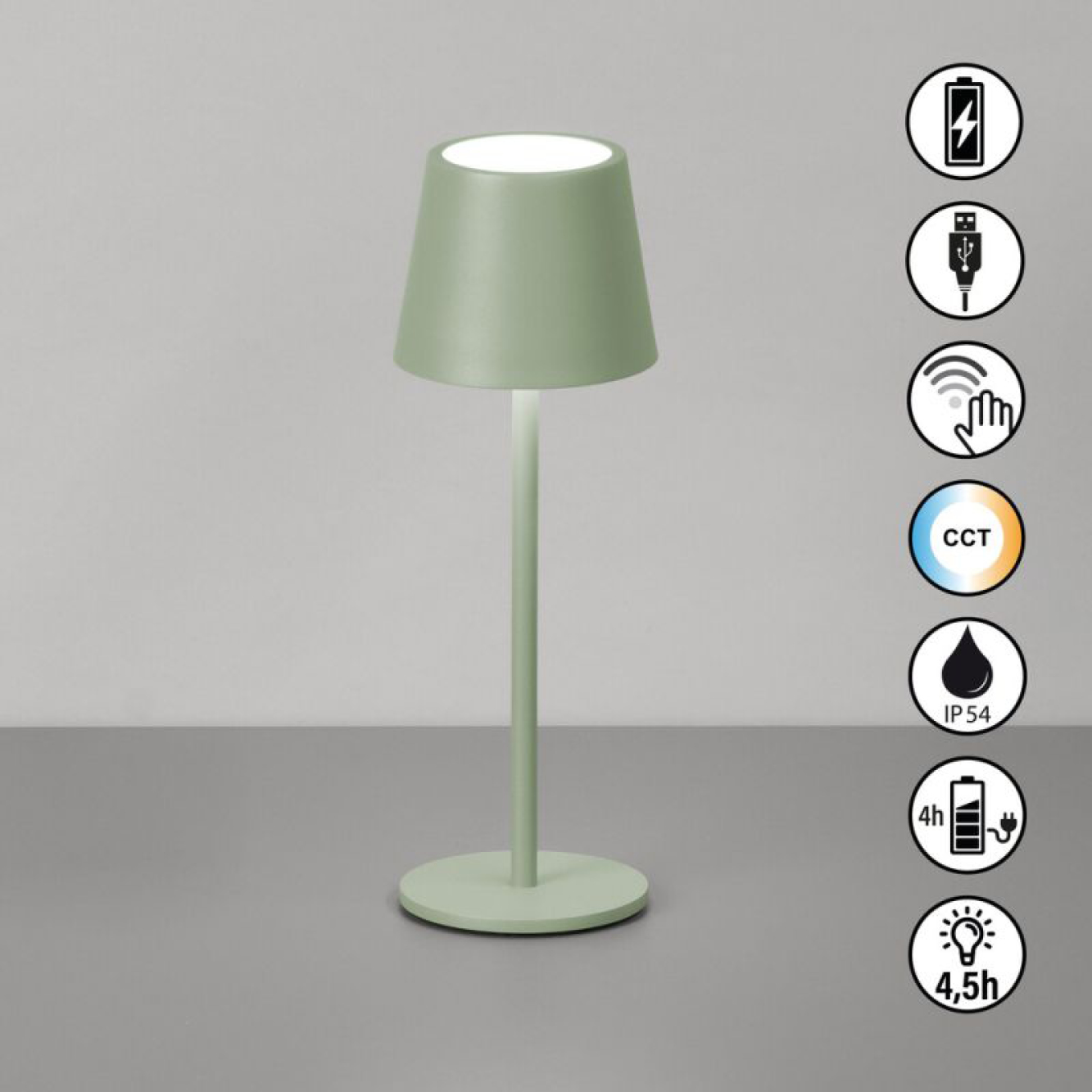 ROXI TAFELLAMP - OUTDOOR - GROEN