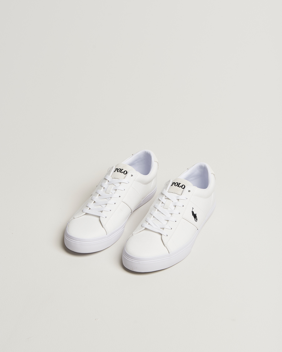 Polo Ralph Lauren Sayer Canvas Sneakers White/Black