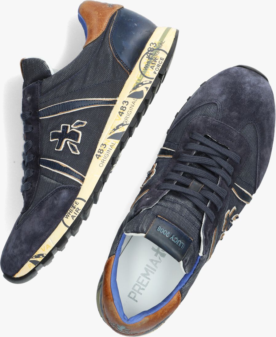 PREMIATA blauwe premiata lage sneakers lucy