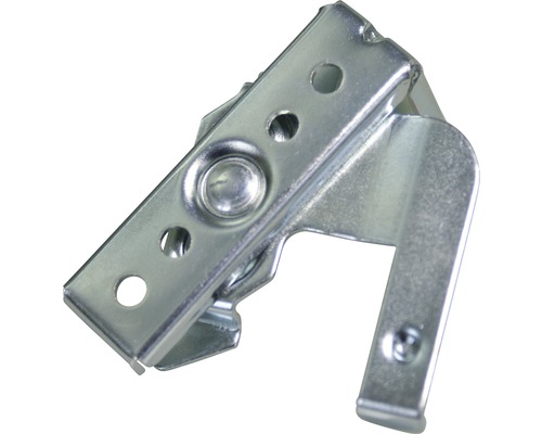 Metalen spanstang 50 mm aluminiumkleurig