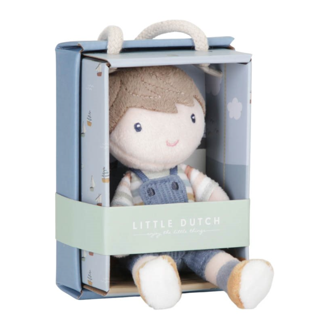 Little Dutch Little Dutch knuffelpop Jim 2023 10cm