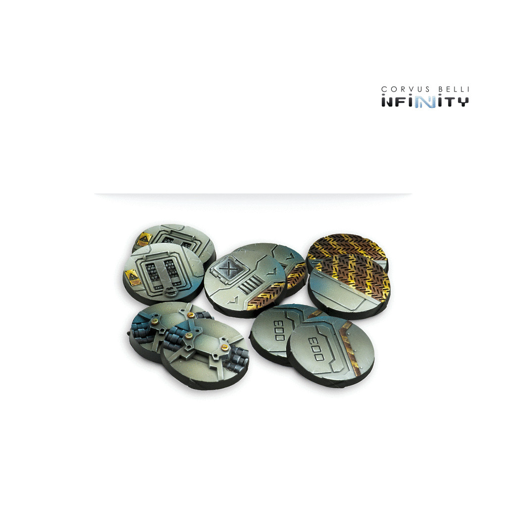 Infinity - 25mm Scenery Bases, Alpha Series (10)