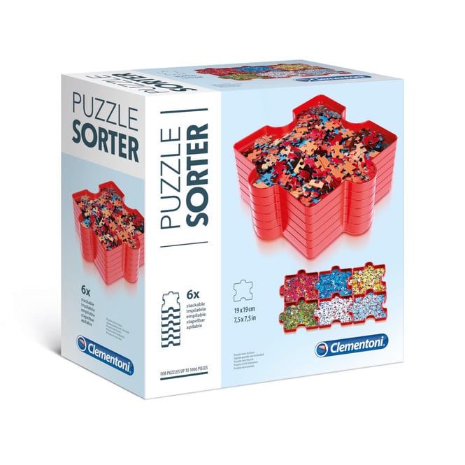 Puzzle-Sortierer - 6 Schalen
