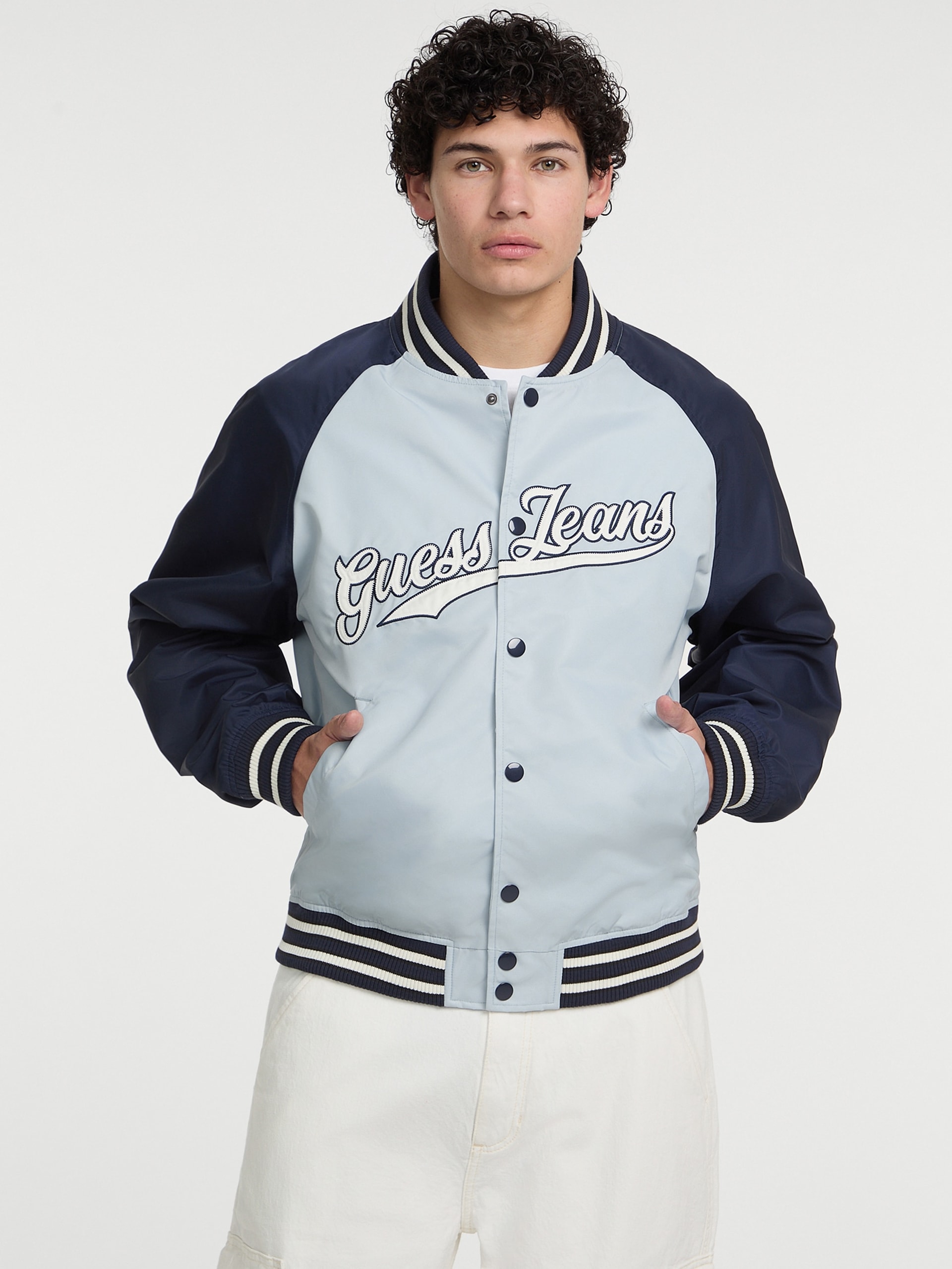 Jaqueta Varsity Raglan